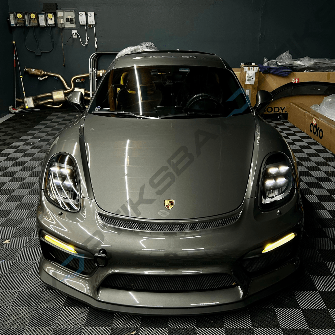 Matrix Style LED Headlights for Porsche 981 Boxster Cayman / GT4 2013 - 2016