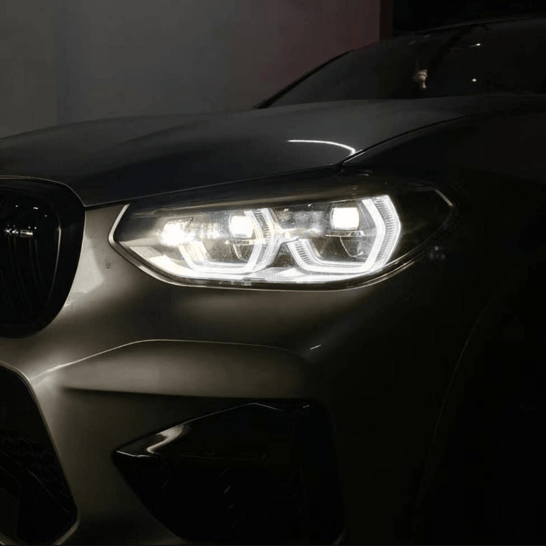 BMW F97 X3M F98 X4M G01 X3 Dual Color CSL Yellow/White Headlight DRL Module Upgrade (2018 - 2021)