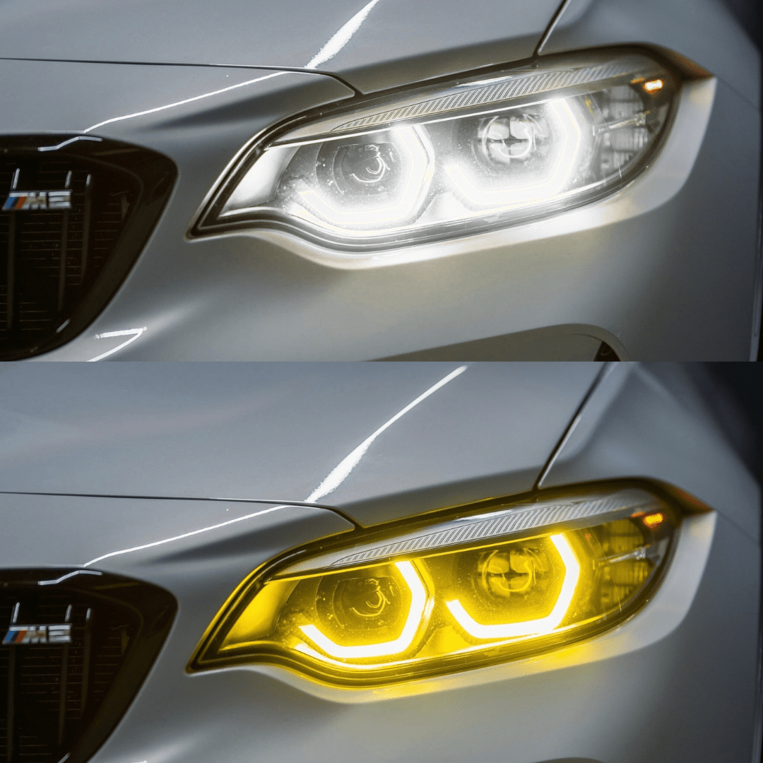 F87 M2 F22 2 Series Dual Color CSL Yellow/White Headlight DRL Module Upgrade (2018 - 2021 LCI LED Only)