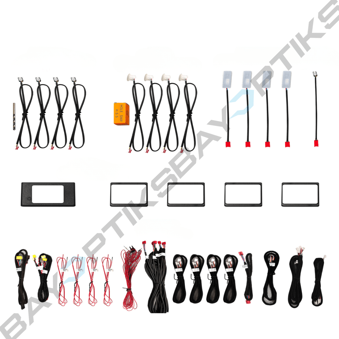 BMW 3 Series F30/F35 Ambient Lighting 24 Lights 2013-2019
