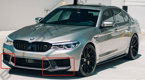 2018-2020 BMW F90 M5 Carbon Fiber Front Bumper Splitters