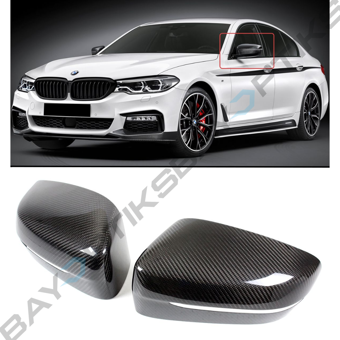 2017-2023 BMW G30 5 Series Direct Add-On Mirror Cover