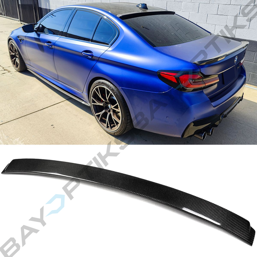 2017-2023 BMW F90 M5 G30 530i Rear Window Roof Spoiler