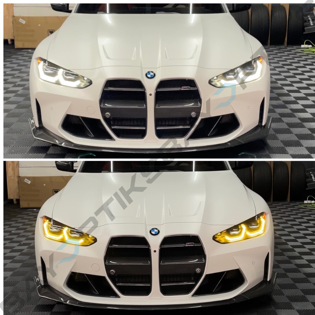 G8X G80 M3 G82 M4 CSL Dual Color CSL Yellow/White DRL Module Upgrade (2021 - 2024 Laser)