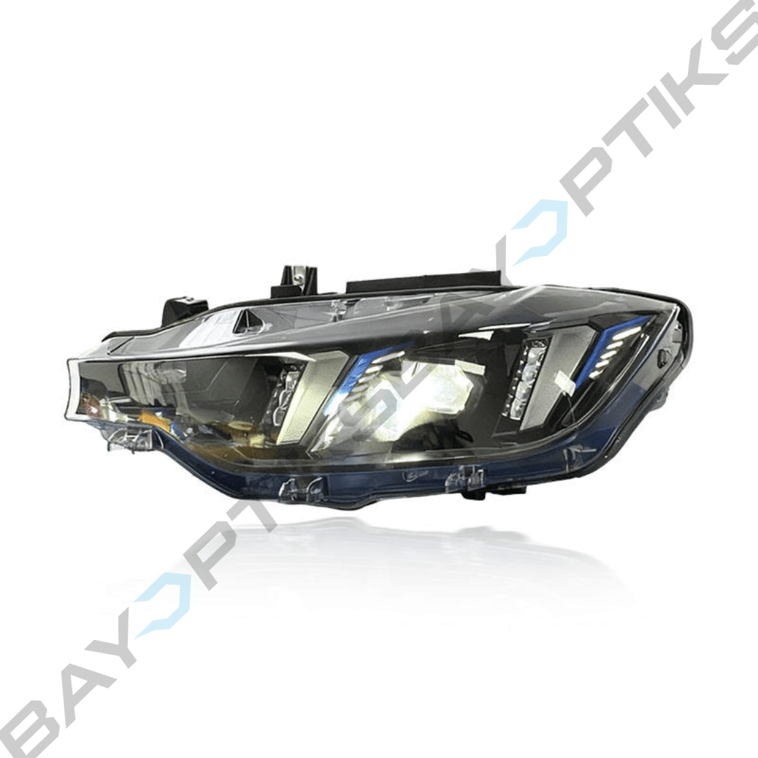BMW 3 Series F30 Snake Eyes Style Dual Color LED Headlights 2012-2018