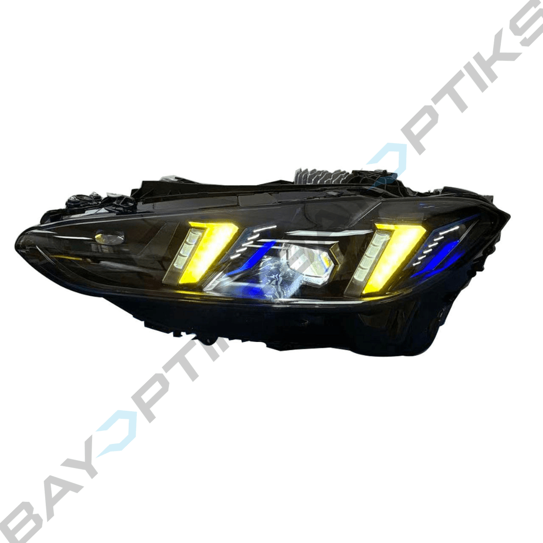 BMW G8X G80 M3 G82 M4 G22 4 Series Tri Color Snake Eyes Style Headlights  2021-present