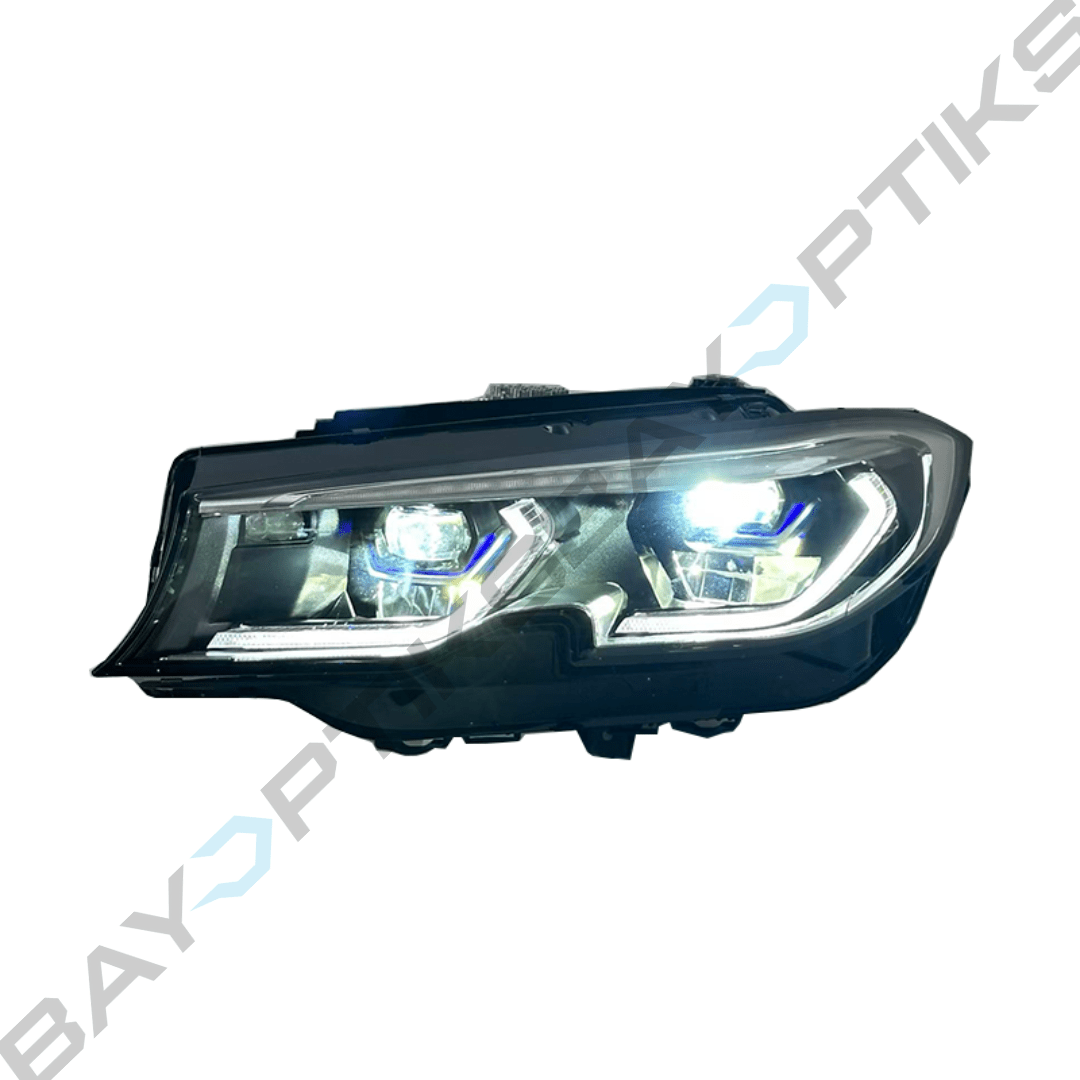 BMW G20 3 Series OEM Laser Style Tri Color Headlights 2020-2022