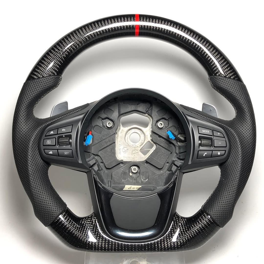 Toyota Supra A90 A91 Custom Carbon Fiber Steering Wheel 2020-Up