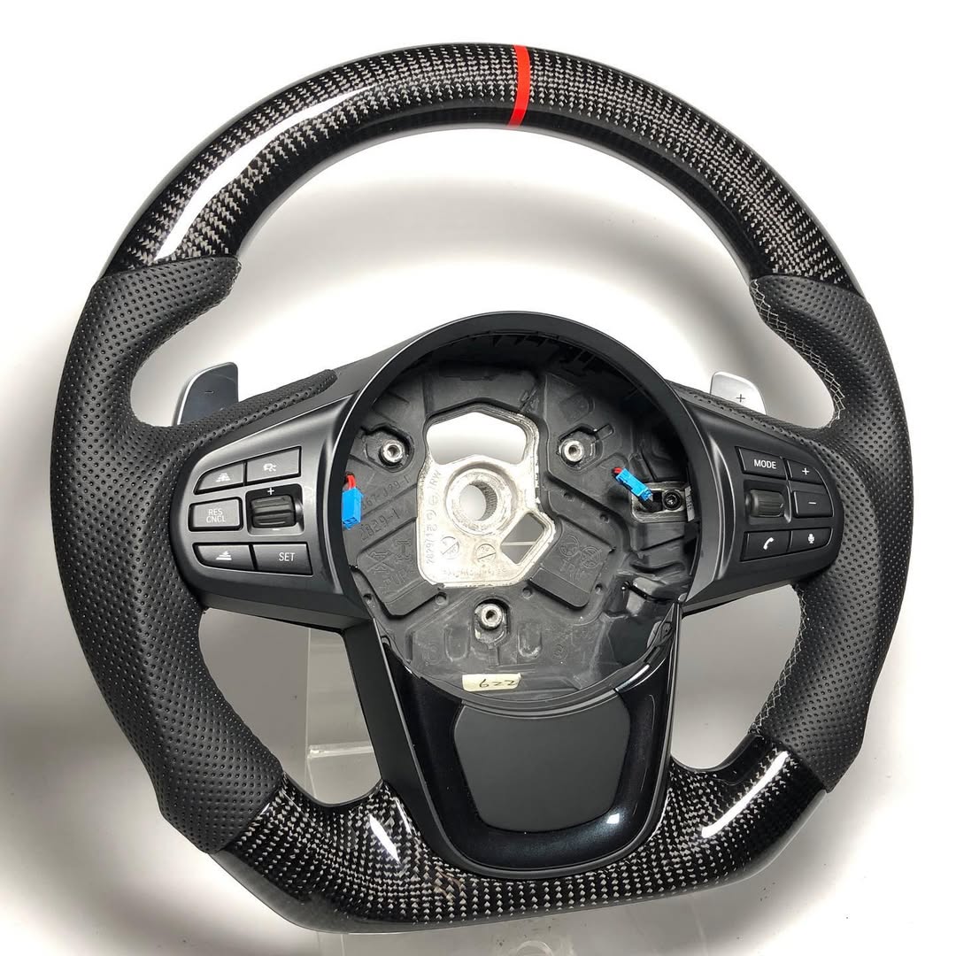 Toyota Supra A90 A91 Custom Carbon Fiber Steering Wheel 2020-Up