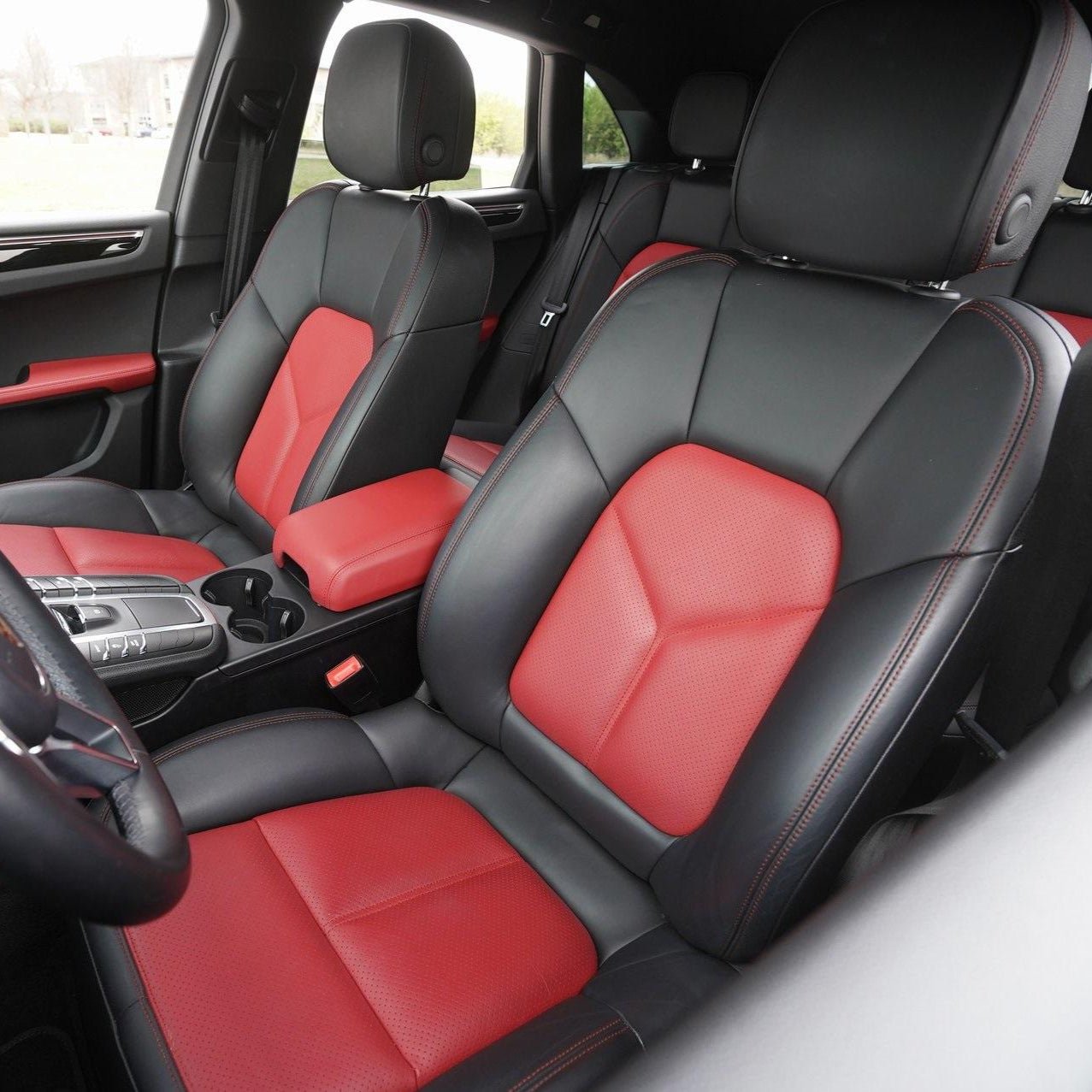 Porsche Macan Custom Leather Seat Covers 2014-Up
