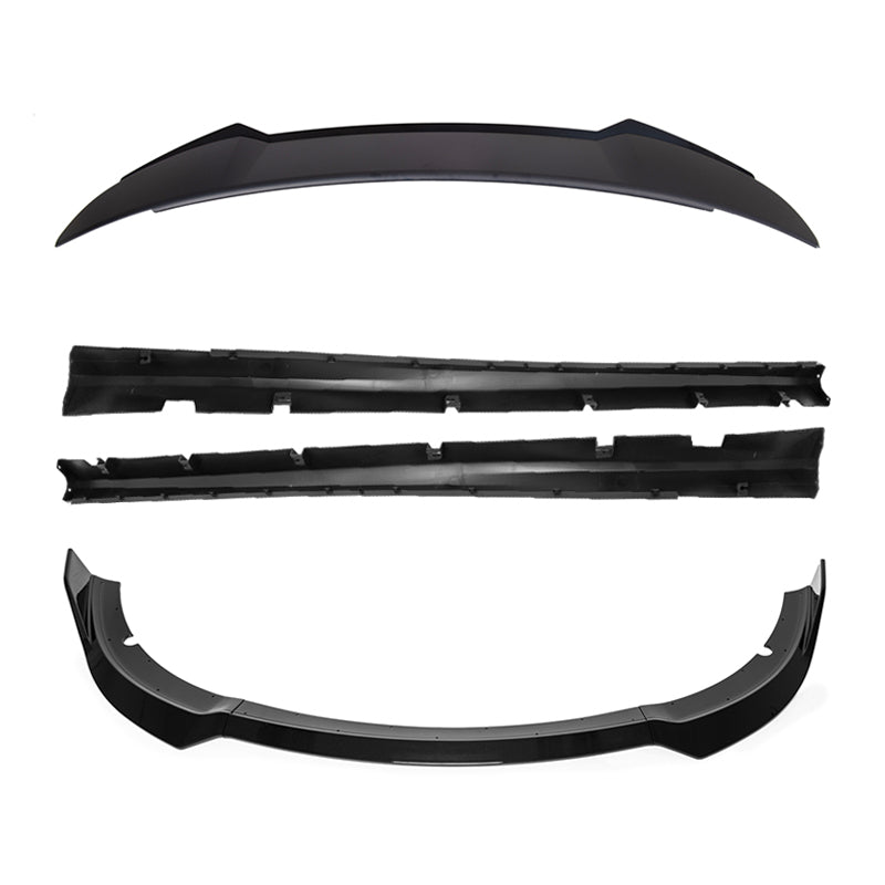Dodge Charger LD SRT Style Full Aero Kit Splitter Side Skirts Wickerbill Spoiler 2015-Up