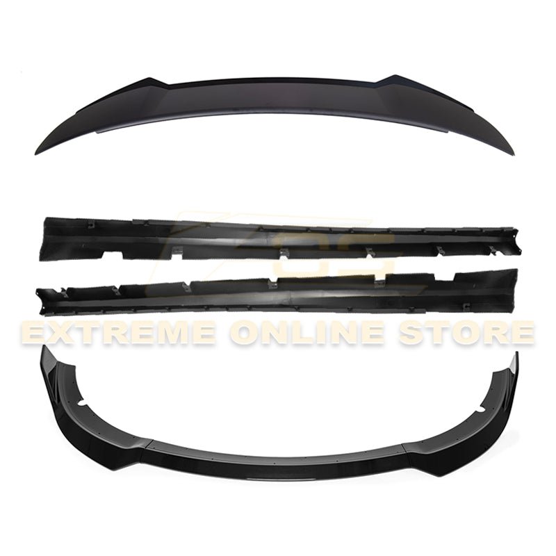 Dodge Charger LD SRT Style Full Aero Kit Splitter Side Skirts Wickerbill Spoiler 2015-Up