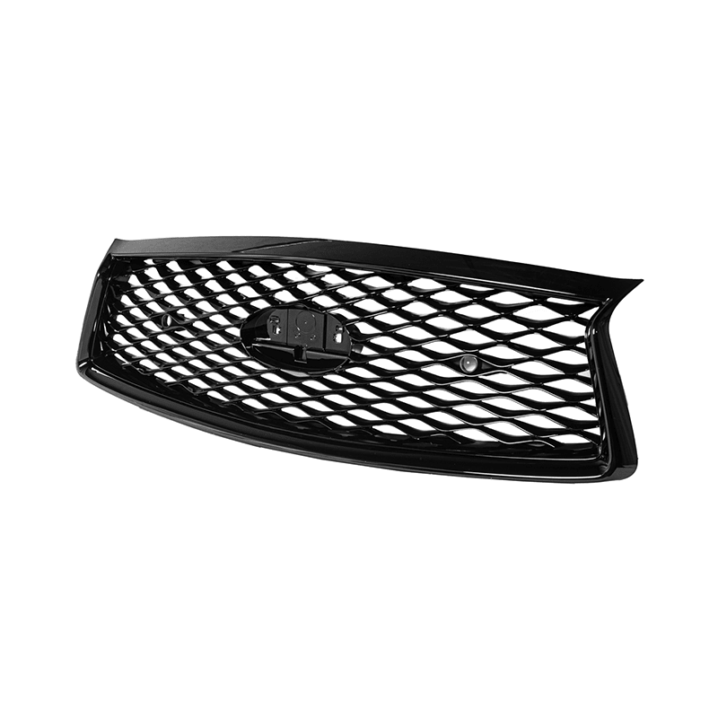 Infiniti Q50 Gloss Black Front Bumper Grille Cover 2018-Up