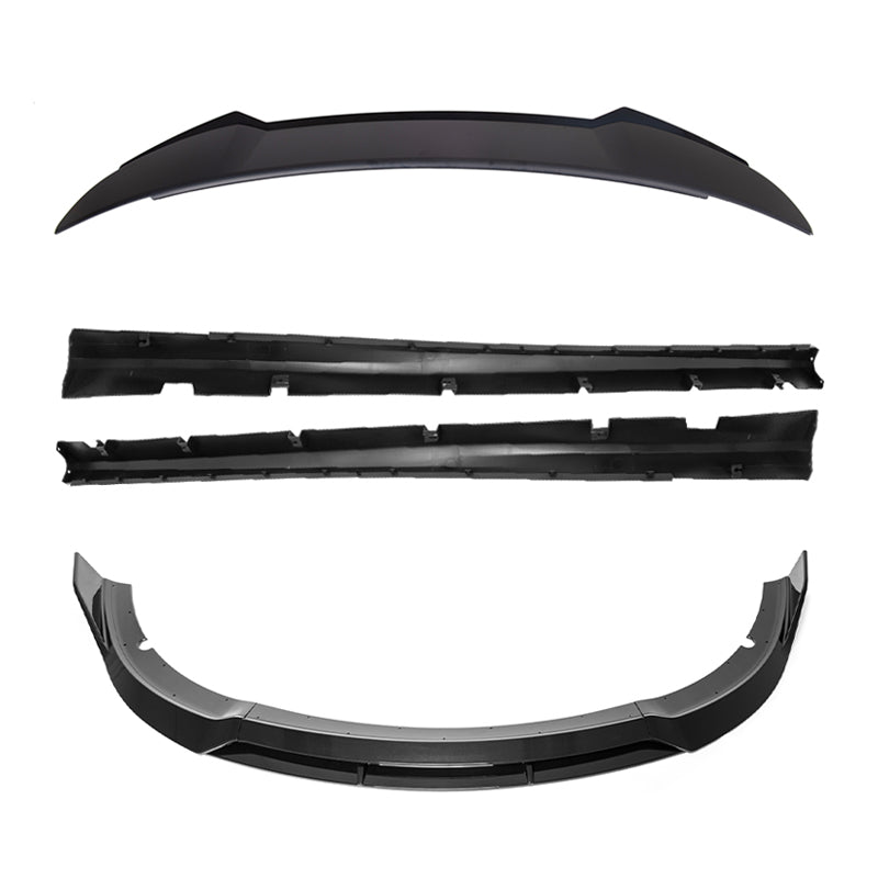 Dodge Charger LD SRT Style Full Aero Kit Splitter Side Skirts Wickerbill Spoiler 2015-Up