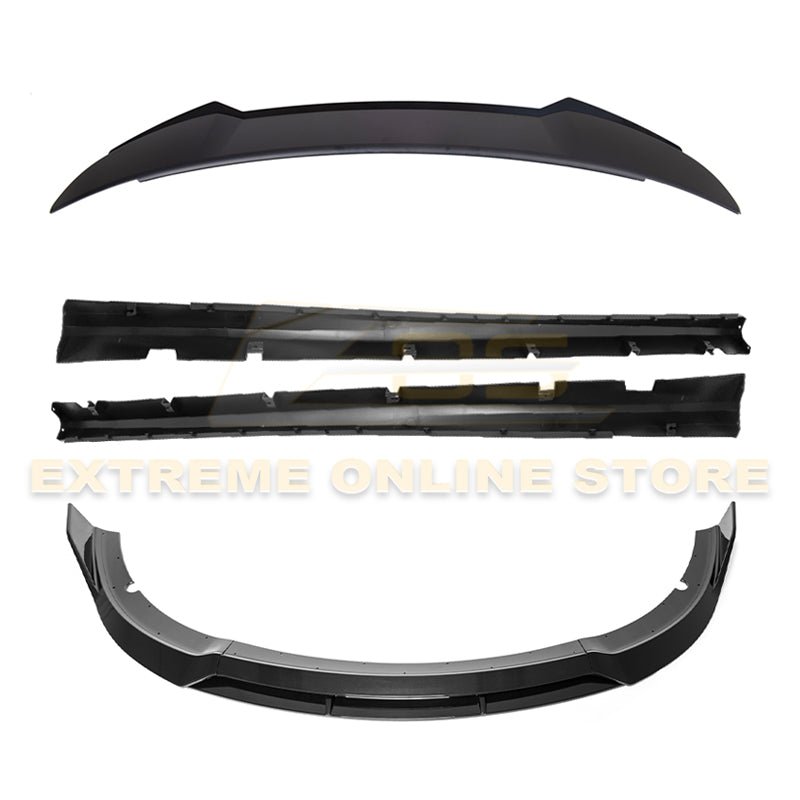 Dodge Charger LD SRT Style Full Aero Kit Splitter Side Skirts Wickerbill Spoiler 2015-Up