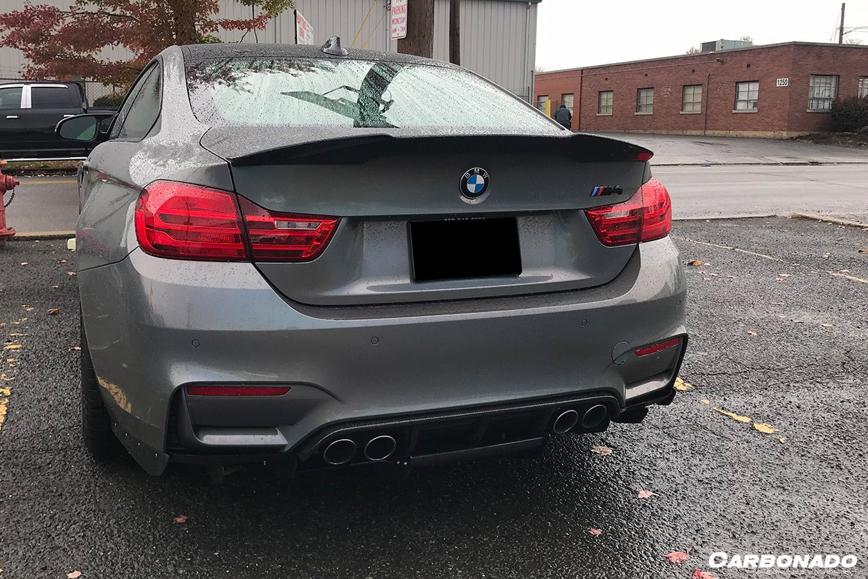 2014-2020 BMW M3 F80 & M4 F82 VA Style Carbon Fiber Rear Lip