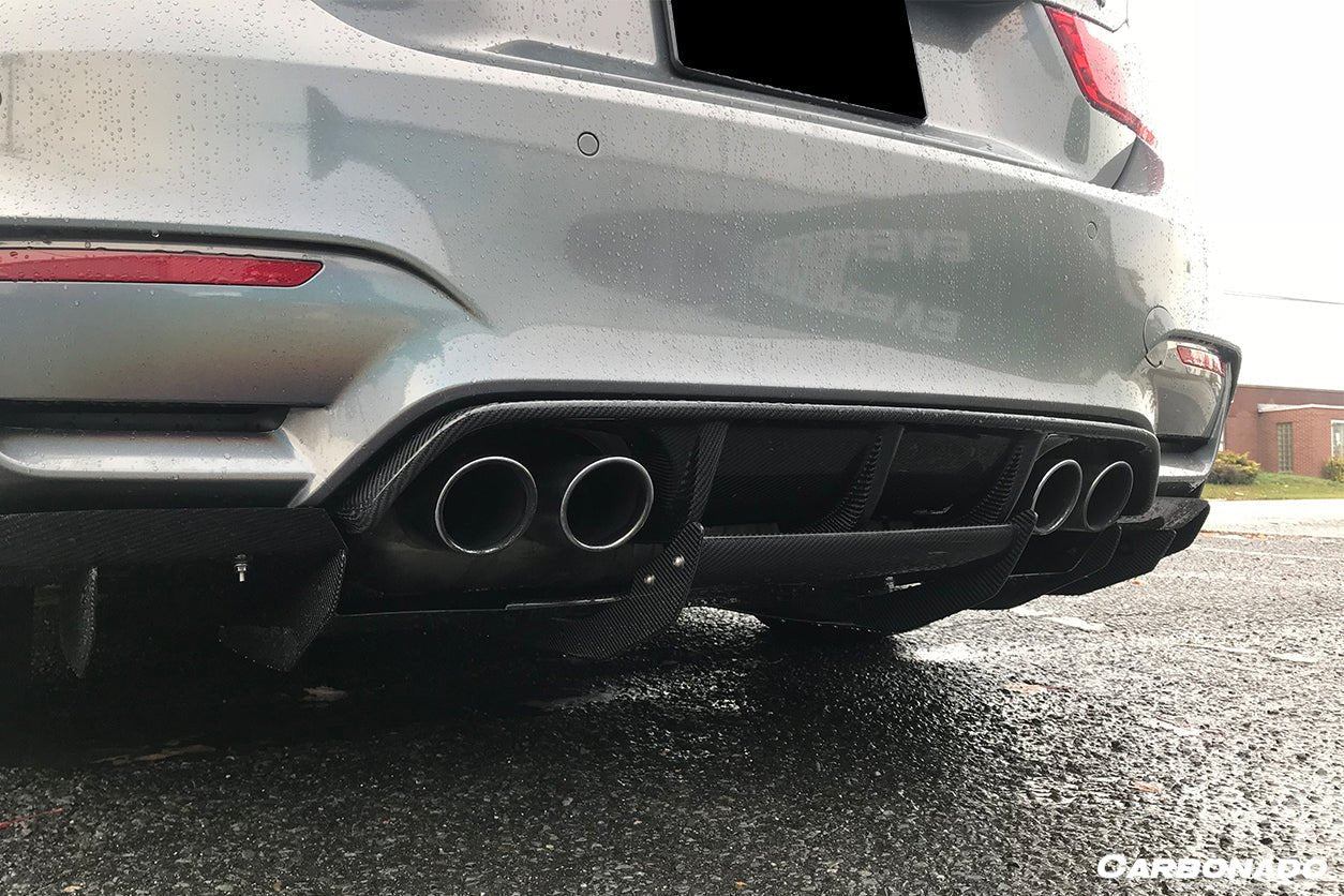 2014-2020 BMW M3 F80 & M4 F82 VA Style Carbon Fiber Rear Lip