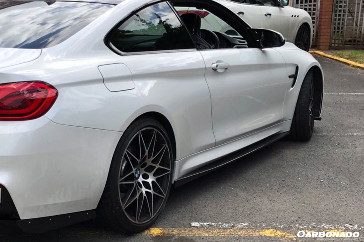 2014-2020 BMW M4 F82 VA Style Carbon Fiber Side Skirts