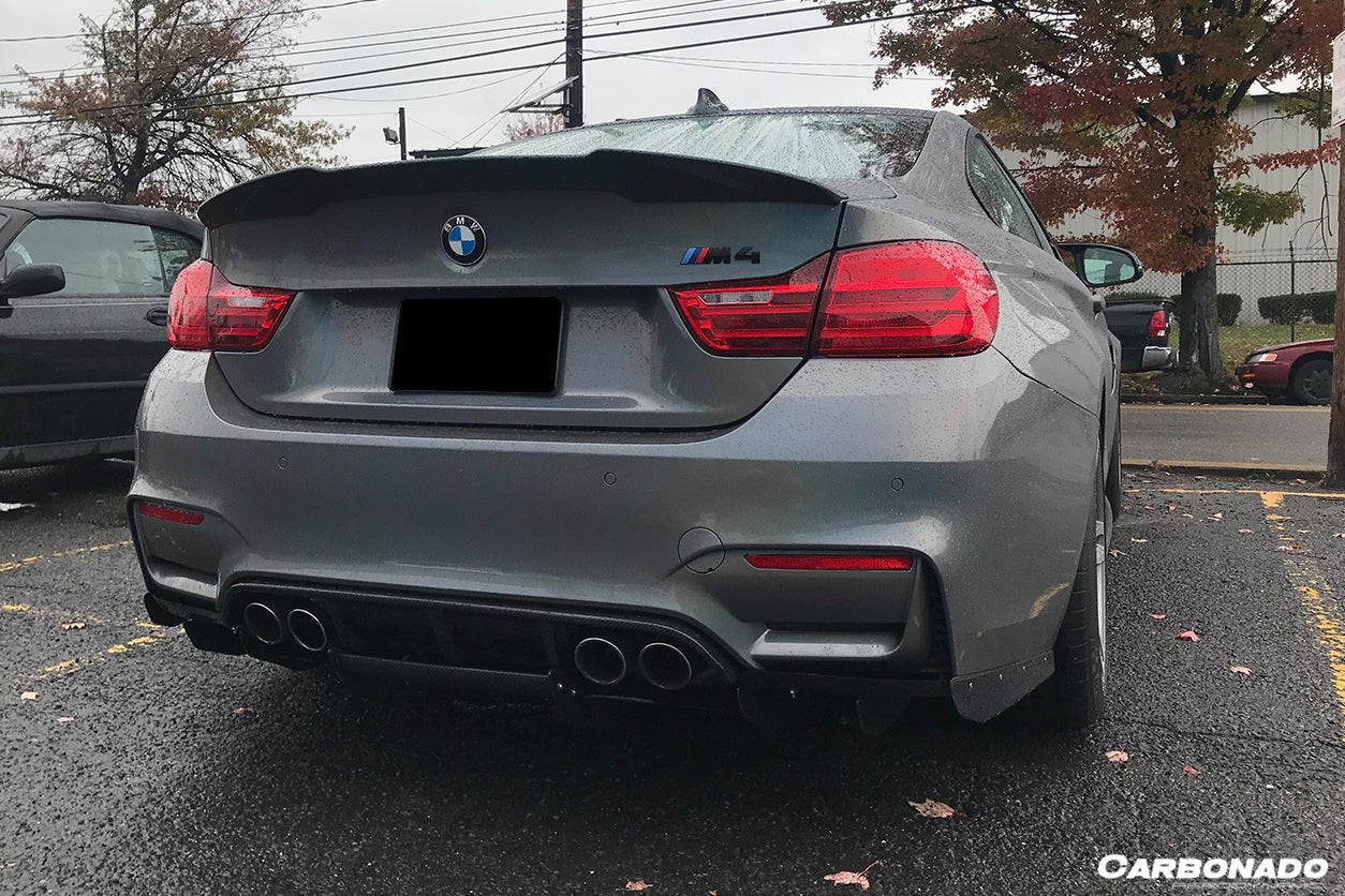 2014-2020 BMW M3 F80 & M4 F82 VA Style Carbon Fiber Rear Lip