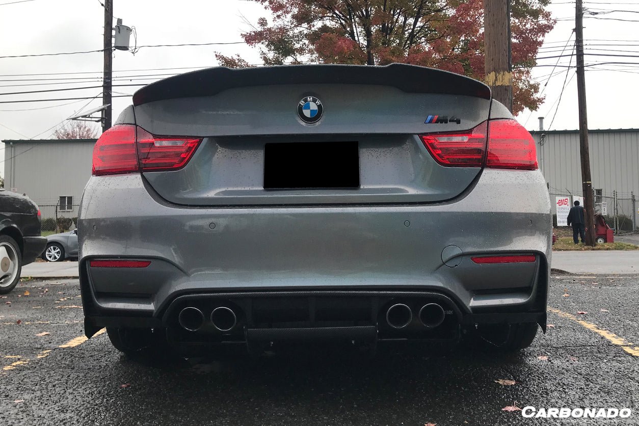 2014-2020 BMW M3 F80 & M4 F82 VA Style Carbon Fiber Rear Lip
