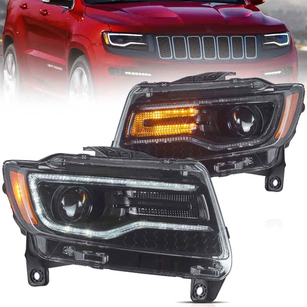 Jeep Grand Cherokee (WK2) LED Headlights 2011 - 2013