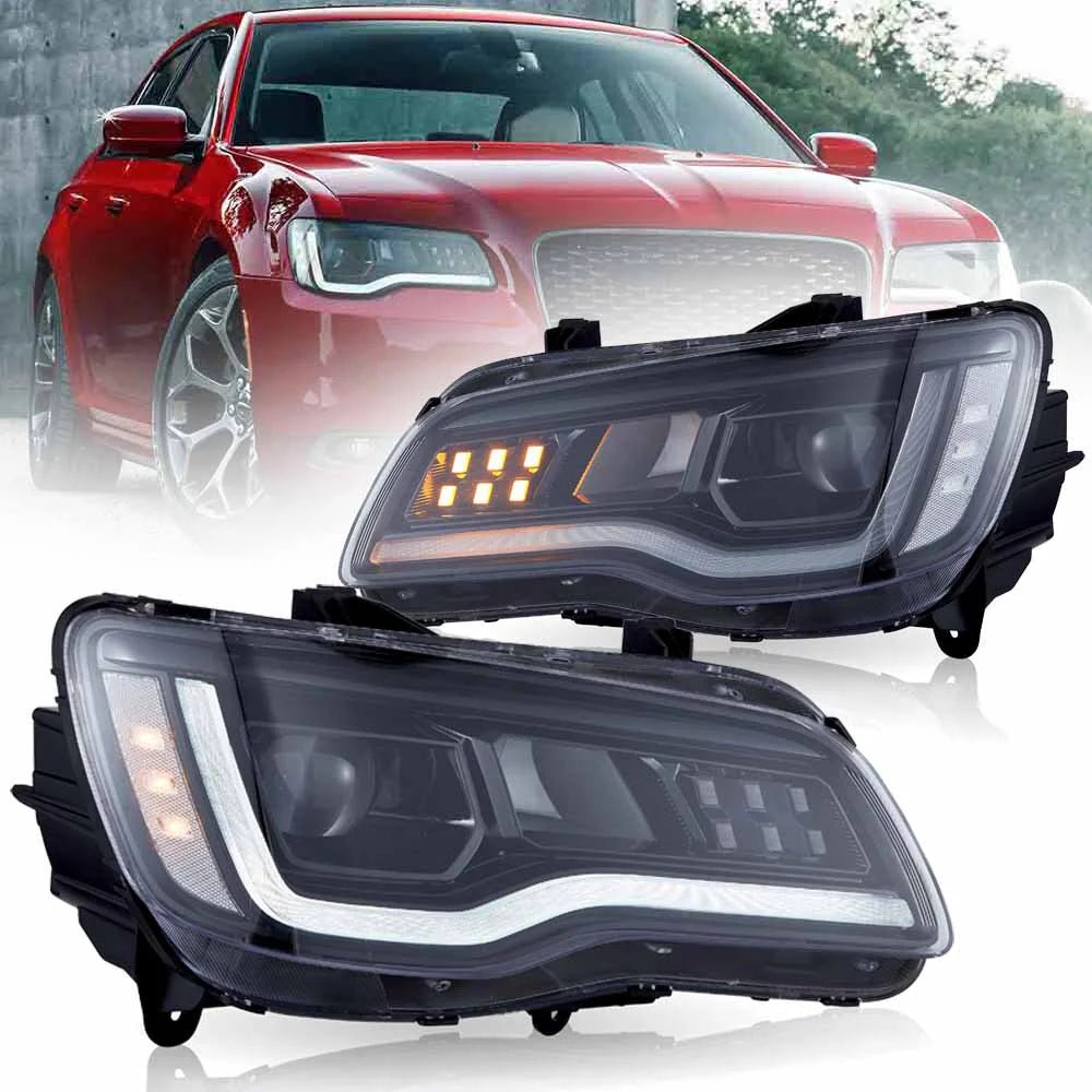 Chrysler 300 LED Projector Headlights 2011 - 2023