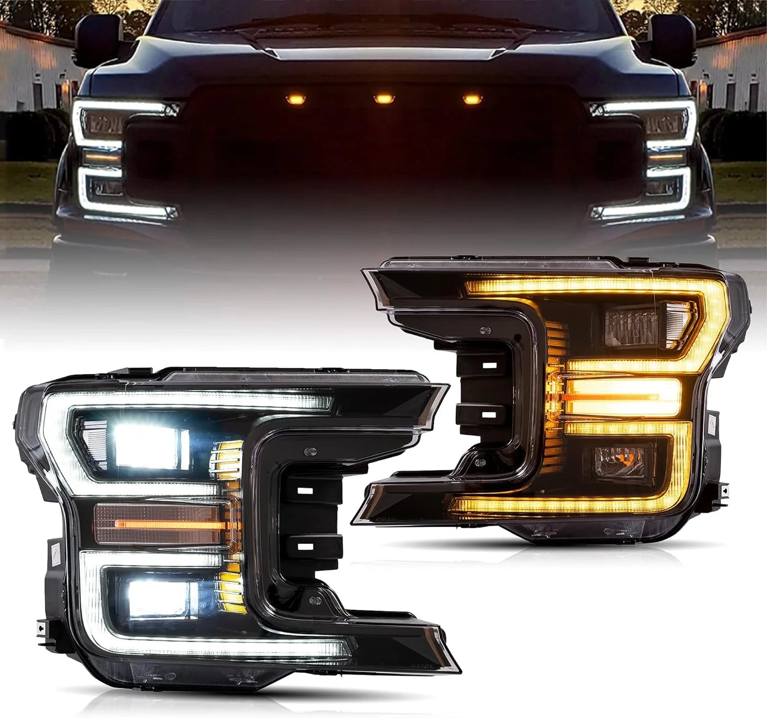 Ford F150 W/ Start-Up Animation LED Headlights 2018 - 2020