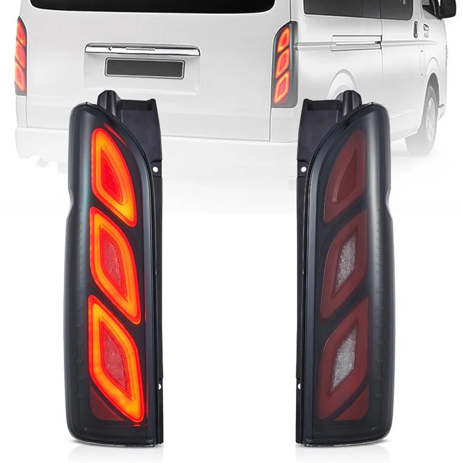Toyota Hiace W/ Startup Animation LED Taillights 2005 - 2019