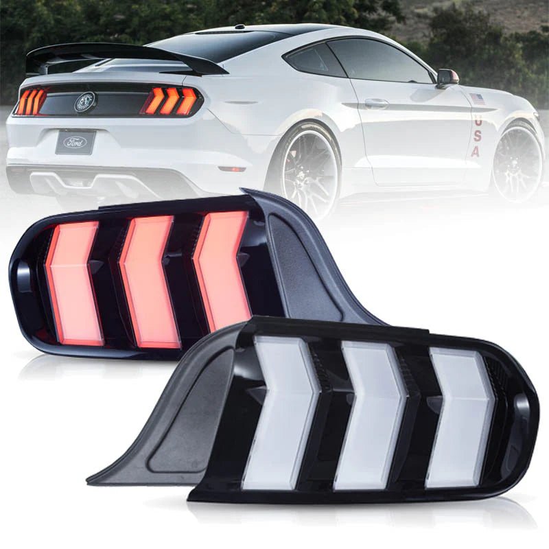 Ford Mustang S550 W/ 5 Modes Turn Signals LED Taillights 2015 - 2023