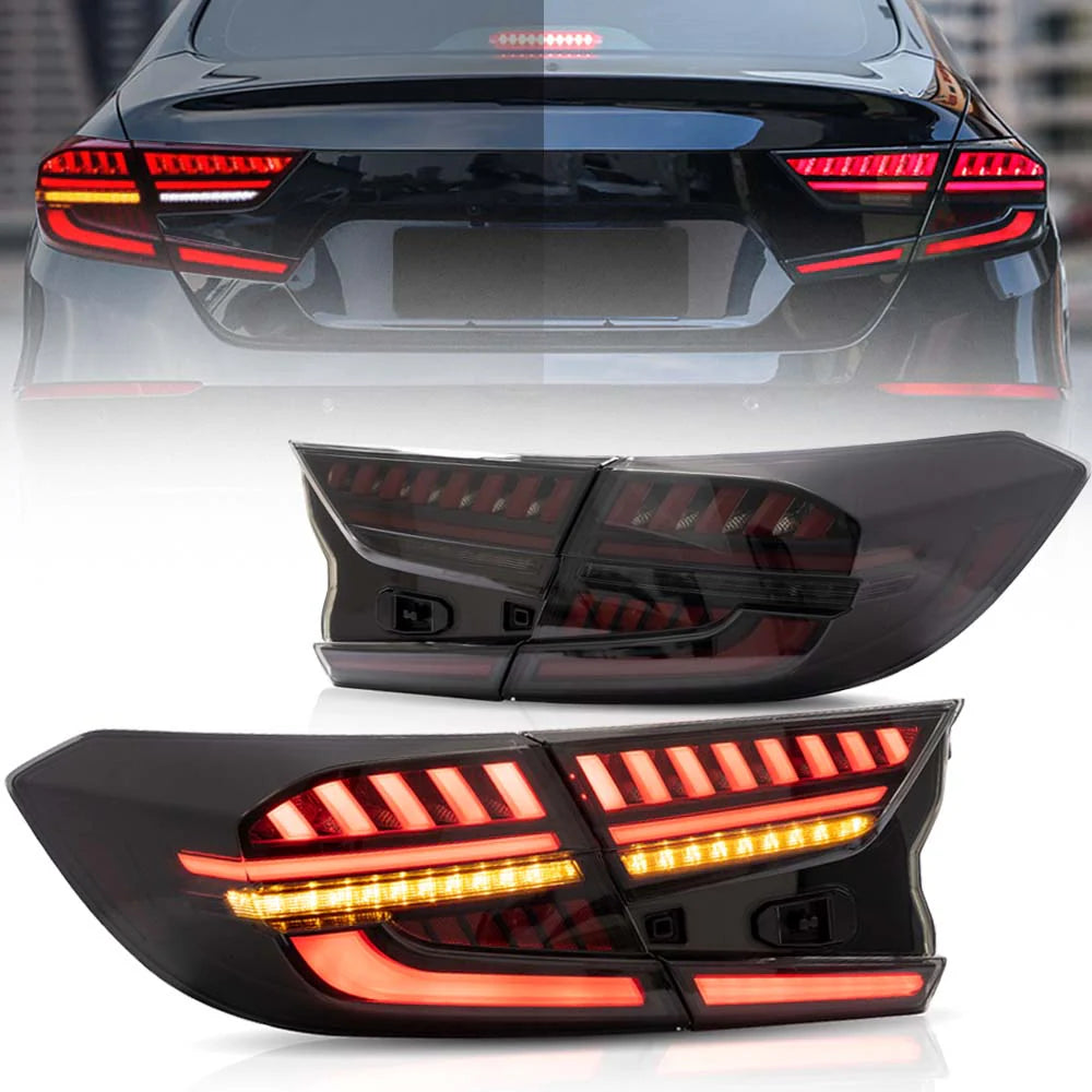 2018 - 2022 Honda Accord Startup With Dynamic Animation LED Taillights
