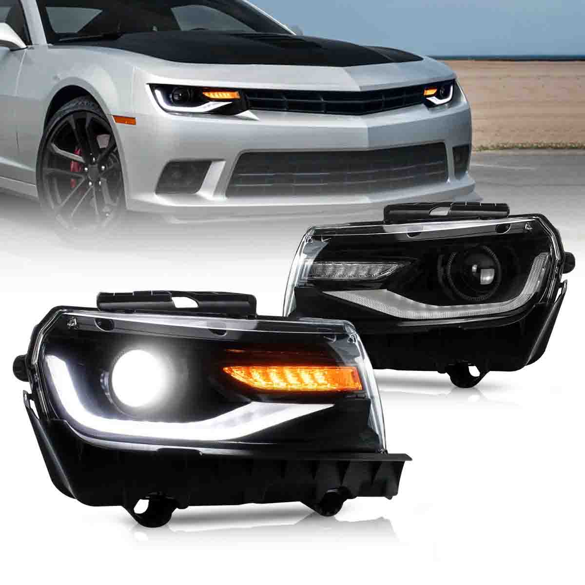 Chevrolet Camaro LED RGB/White Headlights 2014 - 2015