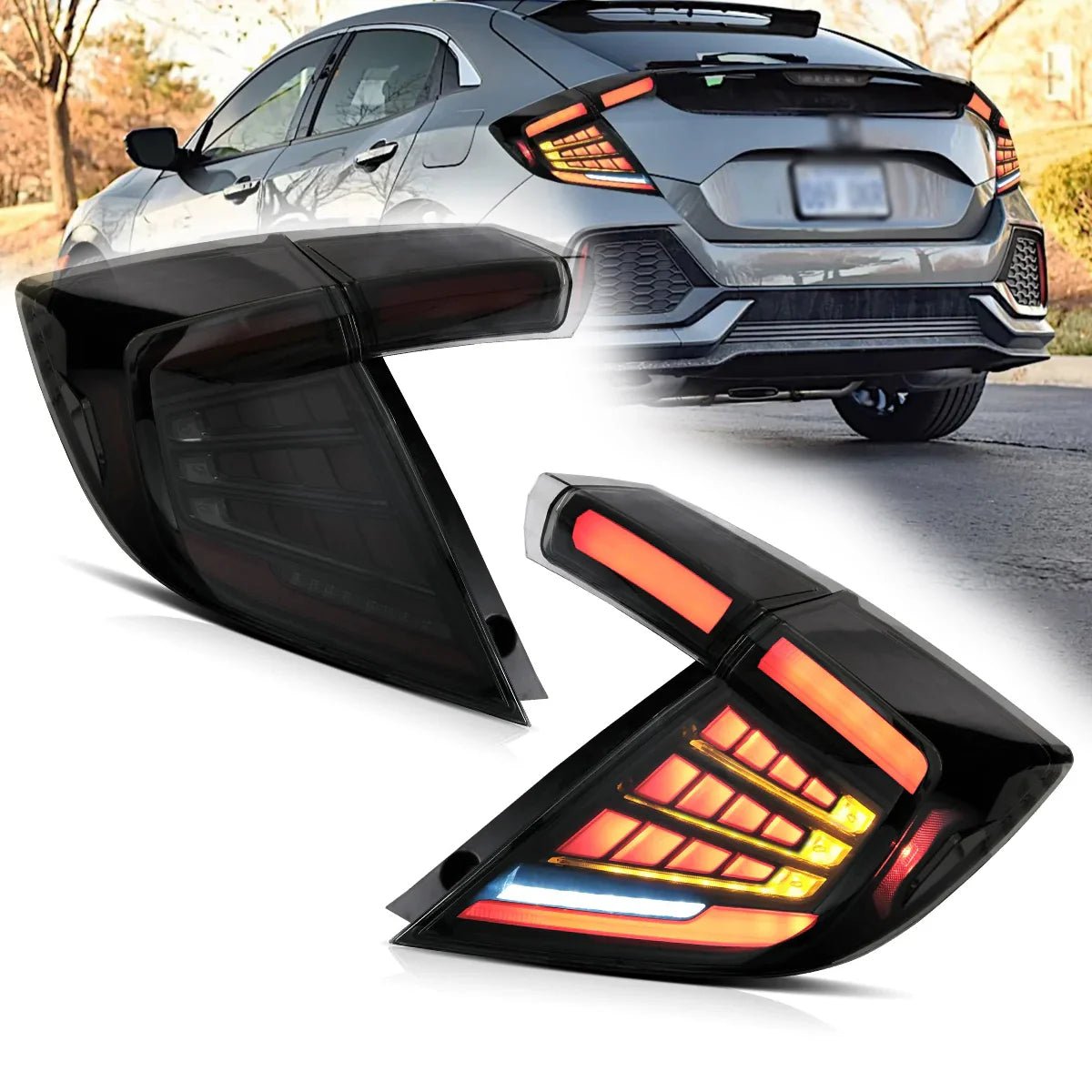 Honda Civic Hatchback(FK7) Type R(FK8) Taillights 2016 - 2021