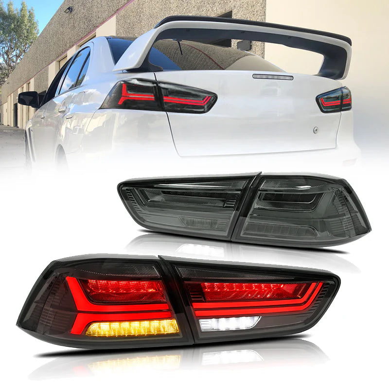 Mitsubishi Lancer Rear Lamps Assembly LED Taillights 2008 - 2018