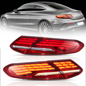 2017 - 2023 Mercedes-Benz C-Class Coupe/Cabriolet A205/C205 NOT FOR Sedan LED Taillights