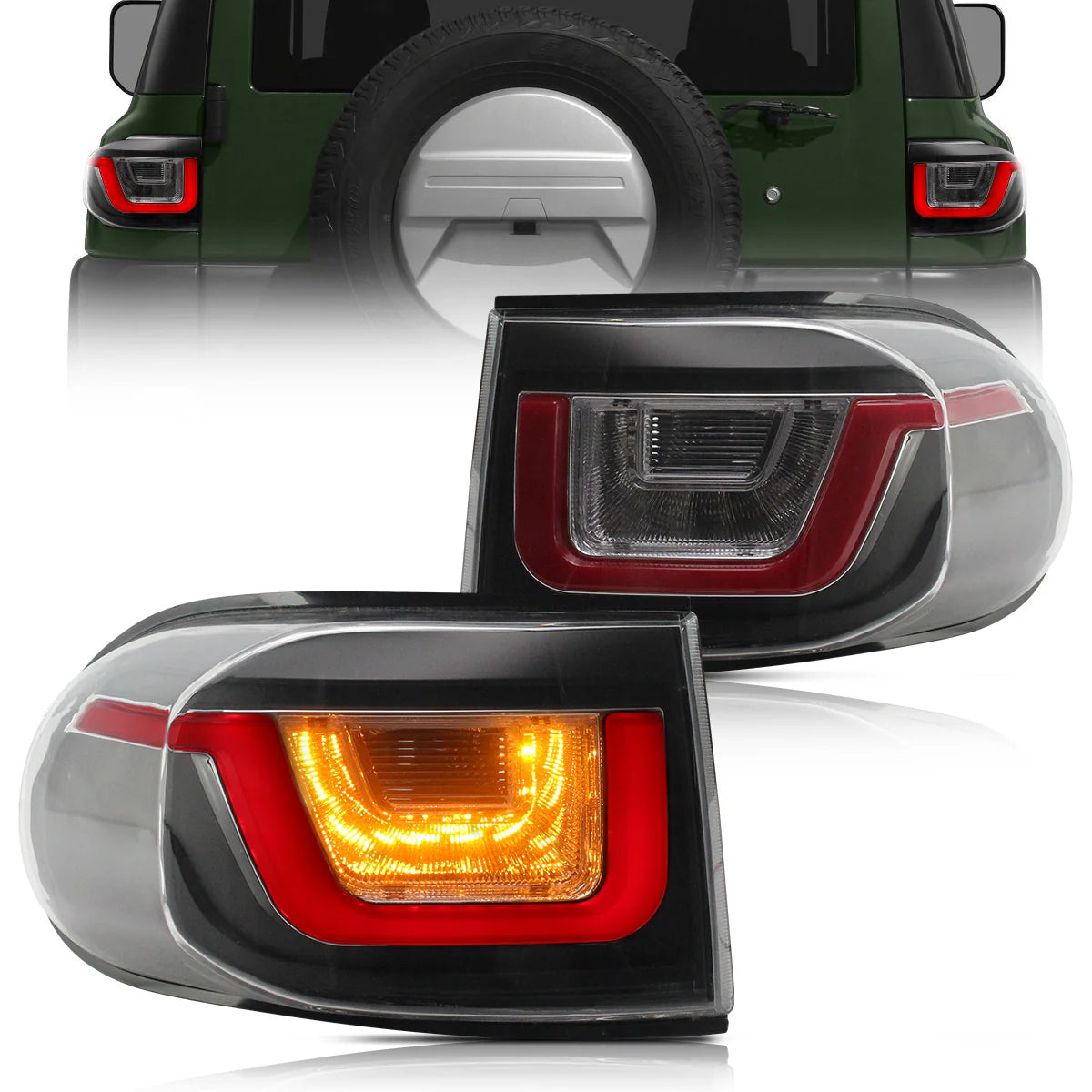 2006 - 2022 Toyota Fj Cruiser LED Taillights