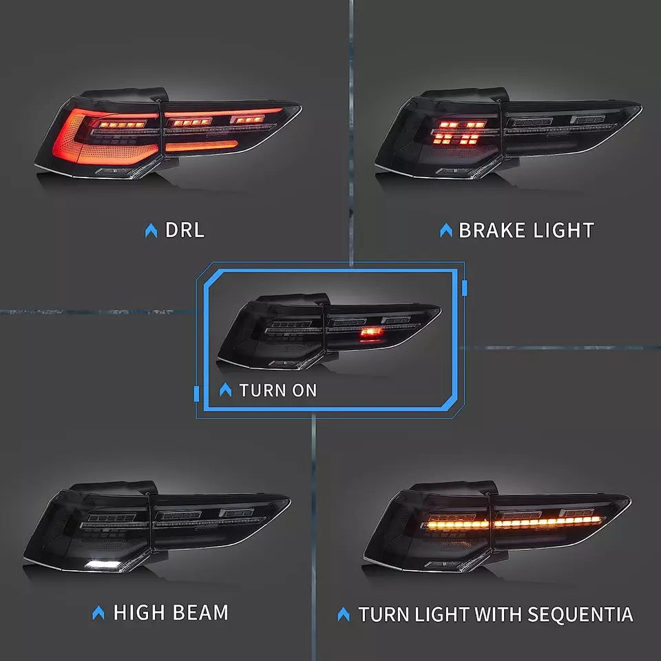 Volkswagen Golf Mk8 LED Taillights 2020 - 2024