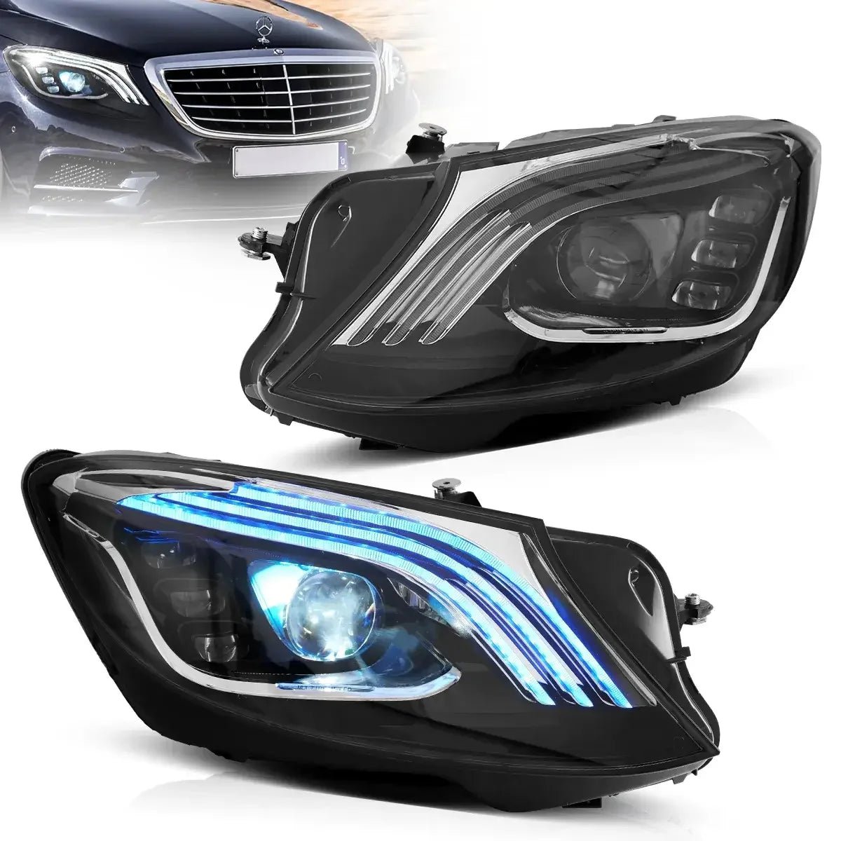 Mercedes Benz S-Class Sedan W222 LED Headlights 2014 - 2017