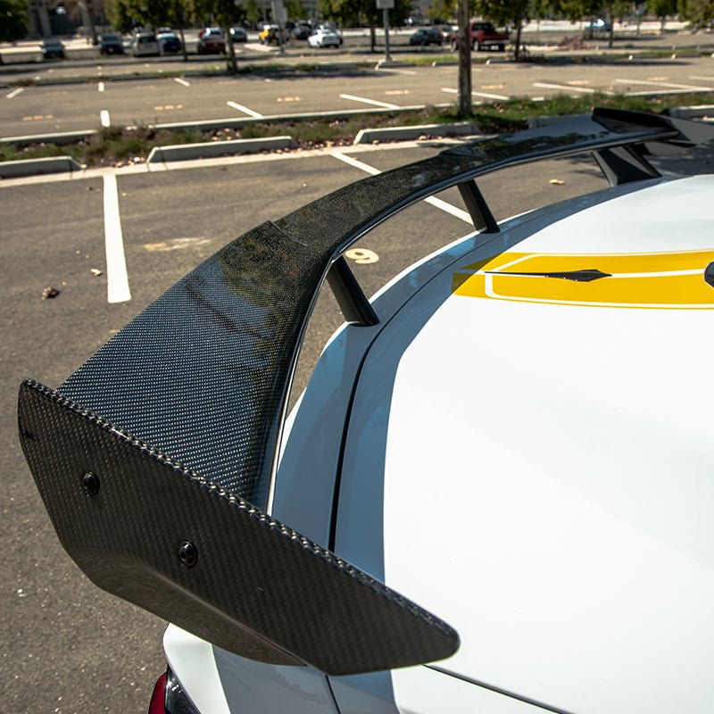 Chevrolet Corvette C8 Carbon Fiber Rear Trunk High Wing Spoiler 2020-Up
