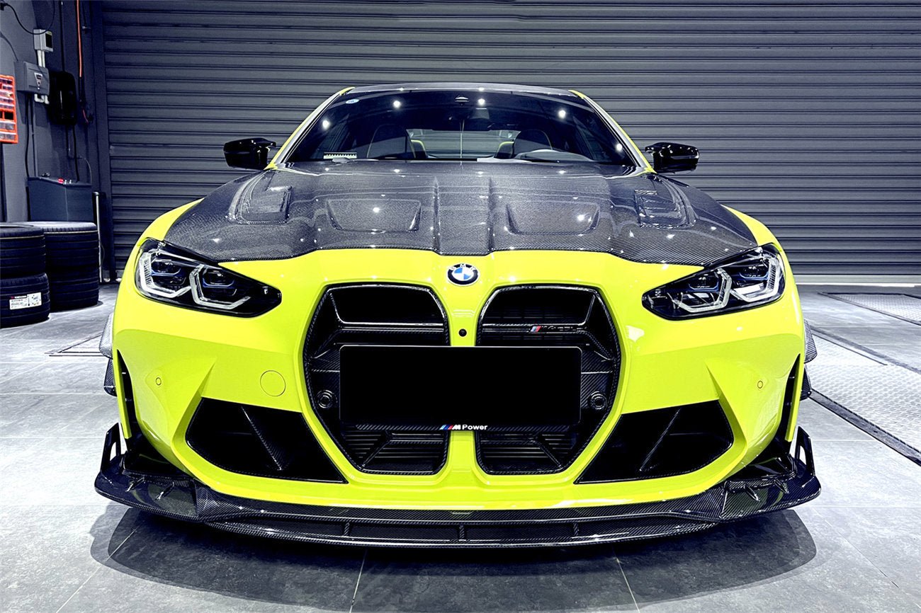 2021-2025 BMW M3 G80 M4 G82/G83 BKSS Style Carbon Fiber Front Lip