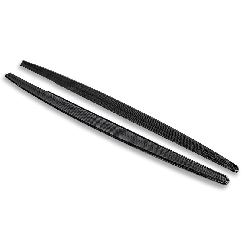 Carbon Fiber Side Skirts Rocker Panels | 12-Present BMW F30 3-Series M-Sport - ExtremeOnlineStore