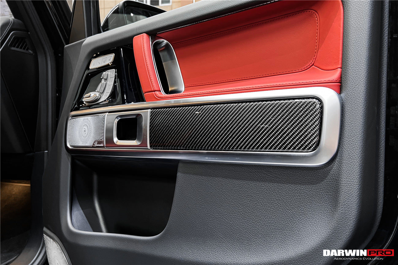 2019 - 2023 Mercedes Benz W464 G550 G63 AMG G-Class Dry Carbon Fiber Door Patch Replacement