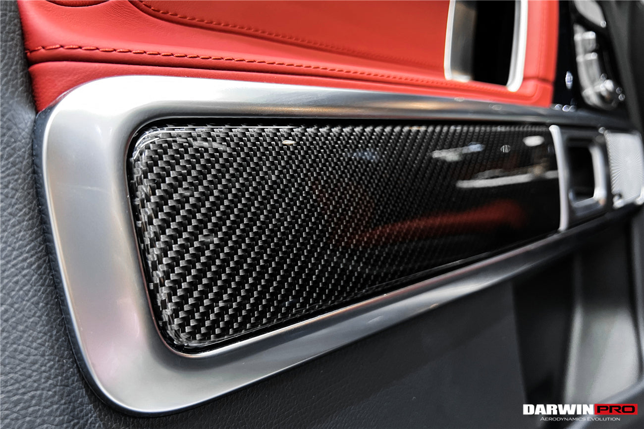 2019 - 2023 Mercedes Benz W464 G550 G63 AMG G-Class Dry Carbon Fiber Door Patch Replacement