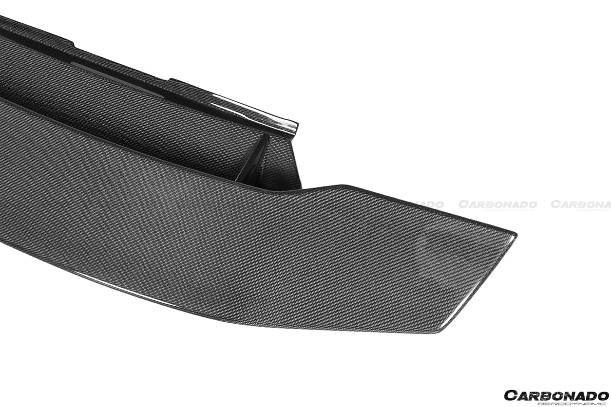 2015 - 2025 Lamborghini Huracan LP610 & LP580 & EVO & Tecnica DC Style Carbon Fiber Trunk Spoiler with Base