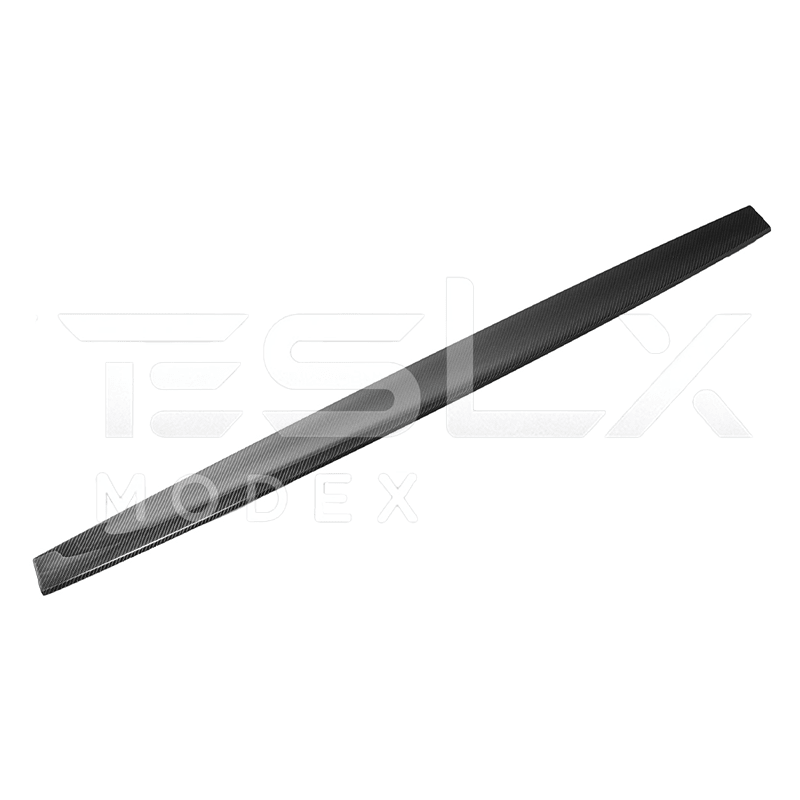 Tesla Model 3 Model Y Carbon Fiber Interior Instrument Trim Cover 2017-2024