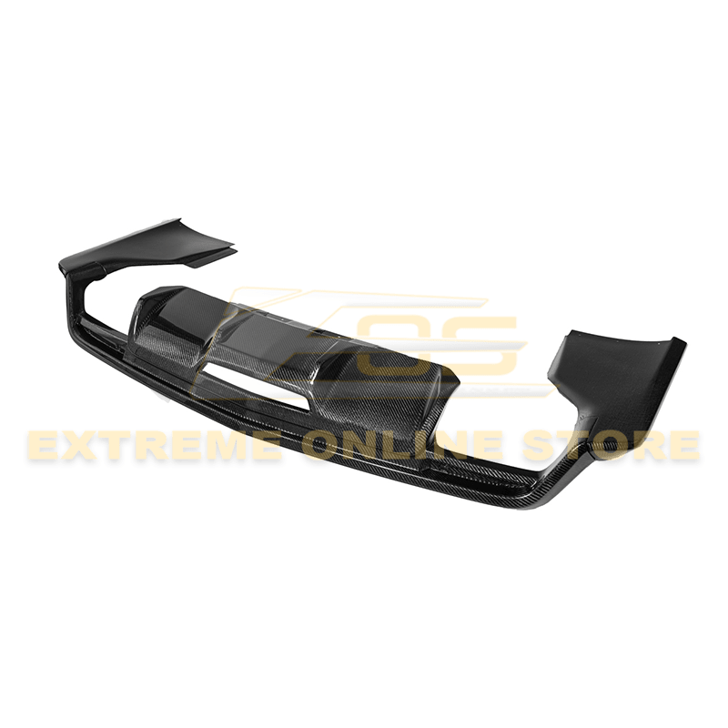 Cadillac CTS-V Carbon Fiber Rear Valance Diffuser Lip Cover 2016-2019