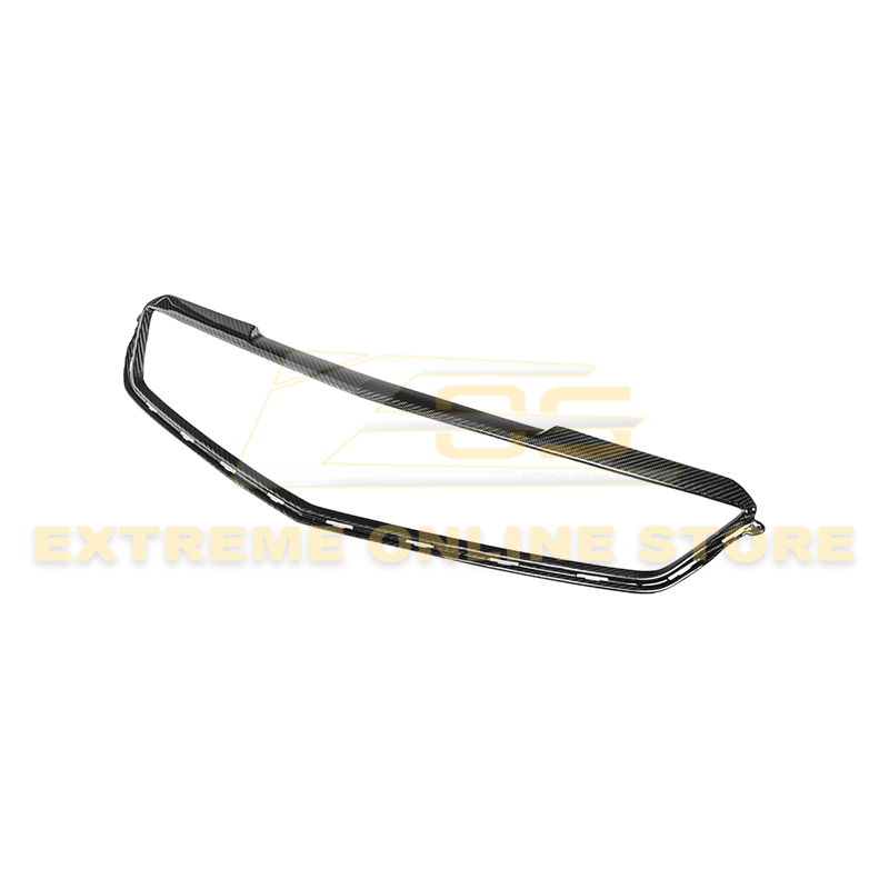 Cadillac ATS-V Gen 3 Dry Carbon Fiber Front Grille Trim Insert 2016-2019