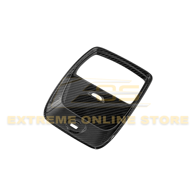 Ford Mustang Mach-E Factory Style Dry Carbon Fiber Rear AC Panel Cover 2021-Up