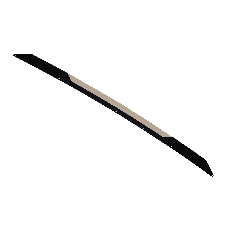 Chevrolet Camaro 6th Gen Wickerbill Rear Spoiler Extension Smoke Tinted 2016-2024