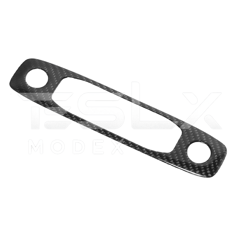 Tesla Model 3 Model Y Carbon Fiber Interior Reading Light Frame Cover 2020-2024