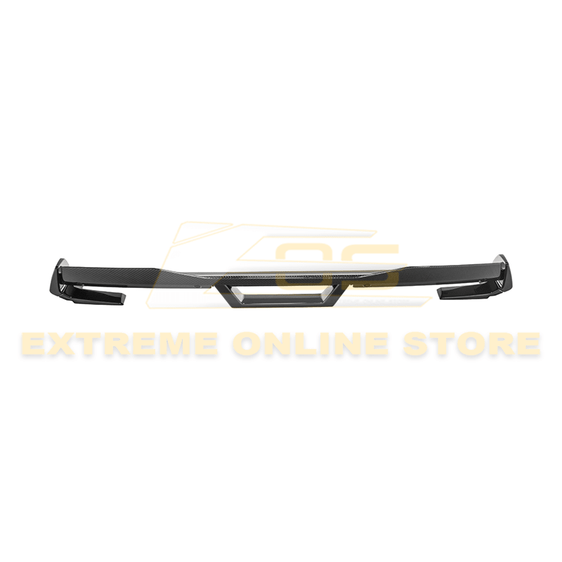Ford Mustang S650 Dark Horse Style Carbon Fiber Rear Wickerbill Wing Spoiler 2024-Up